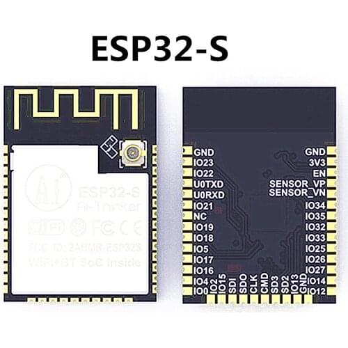 ESP32-S ESP32S IPEX Bluetooth and WIFI Dual Core CPU with Low Power Consumption MCU base on ESP32