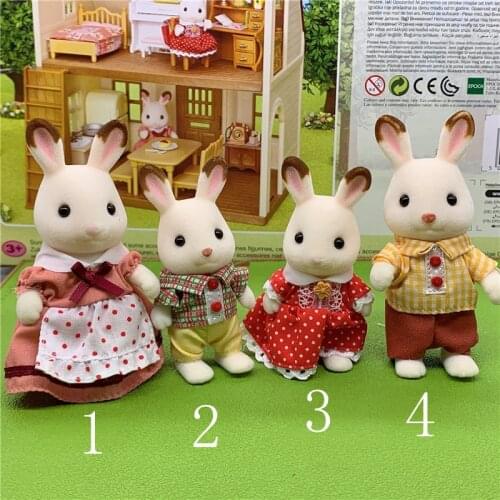 Geniune Sylvanian Doll Figures Families without package