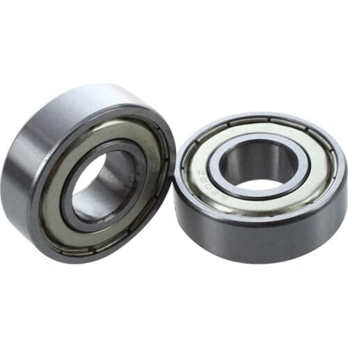 6202Z Dual Metal Shields Pair Deep Groove Radial Ball Bearing 15 x 35 x 11mm