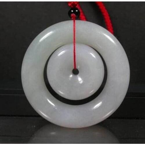 Certified Lavender Natural A Jade jadeite Pendant Small Happy Buddha God 430052