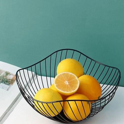 Modern Artist Nordic Home Tablewares Metal Dry Fruit Plate for Baby Snack Fruit Bowl Iron Crafts-ABUX