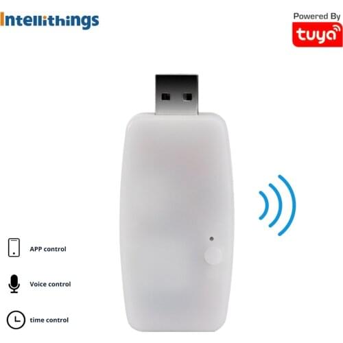 Intellithings WiFi IR RF433 Universal Intelligent Remote Controller Smart Home Automation DIY Learning Function Tuya App Control