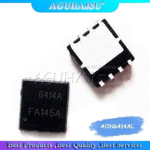10pcs AON6414AL AON6414A AO6414A 6414A QFN8 offen use laptop chip 100% new original