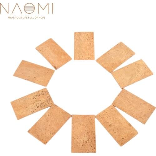 NAOMI Tenor Sax Corks 10 PCS Saxophone Corks Tenor Neck Cork Saxophone Parts Accessories Woodwind Parts Accessories NEW