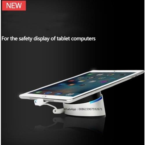 5 Pcs Tablet Security Display Holder For I-pad Burglar Alarm Anti Theft Acrylic Base Pedestal Stand