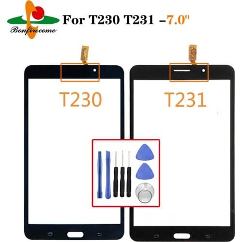 For Samsung Galaxy Tab 4 7.0 T231 T230 SM-T231 SM-T230 Touch Screen Digitizer Sensor Panel Tablet Sensor Replacement