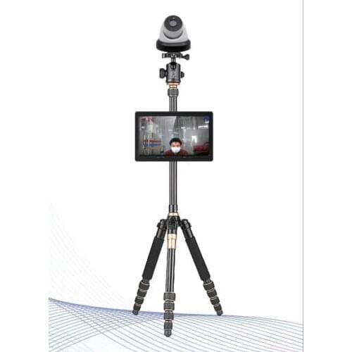 Geniuspy 10Inch Display 5MP 4 IN 1 AHD TVI CVI CVBS Thermal Imaging Temperature Screening Camera Body Temperature Camera System