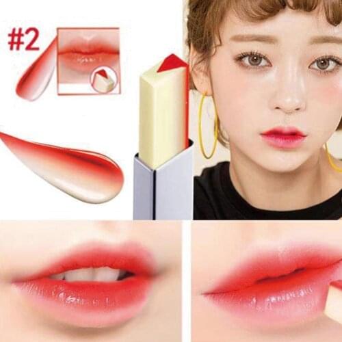 Gradient Lipstick Biting Lip Makeup V Type Long Lasting Ever Lip Lipstick Balm Moisturizing Makeup Changing E7H6
