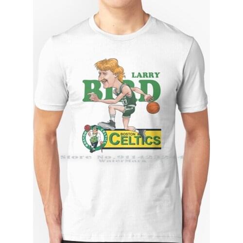 Larry Legend T Shirt 100% Pure Cotton Larry Bird Boston Basketball Trending Retro 80s 90s 3 Indianna French Lick Hick Parrish