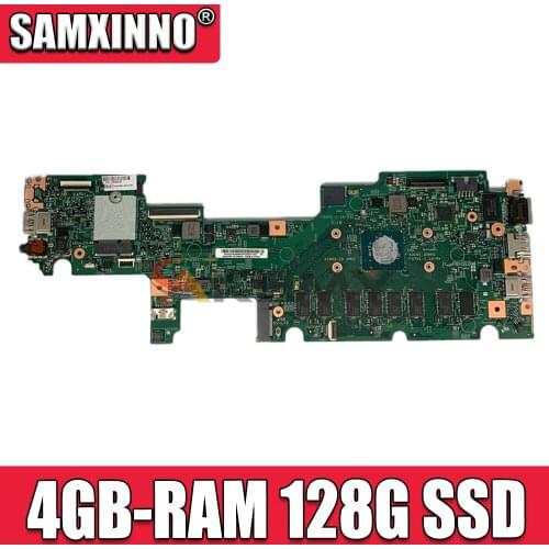 For Lenovo Thinkpad Yoga 11E 5th Gen Laptop motherboard 448.0DA06.0011 17833-1 With N4100 4GB-RAM 128G SSD 100% fully tested