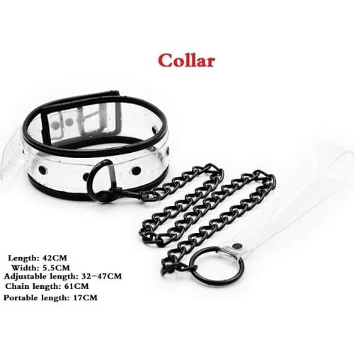 Handcuffs Sex Toys for Woman Bdsm Couples Hand Cuffs Transparent Ankle Slave Adult Games Bondage Restraints Cock Ring Sexo