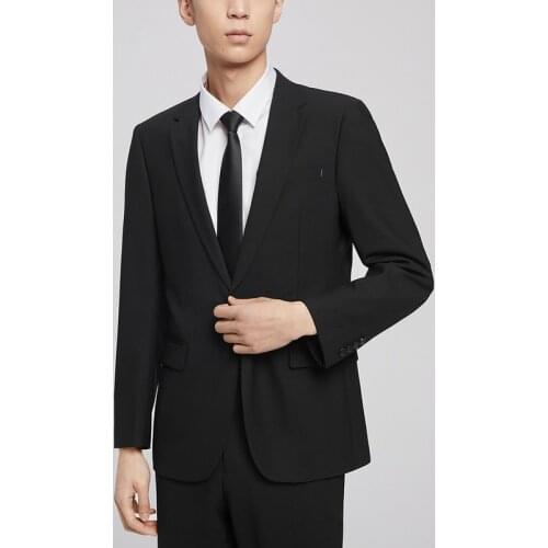 New Arrival Men Suits 2 Pcs Set Jacket+Pants Boutique Fashion Men Casual Business Suit High end Social Formal Suit Groom Wedding