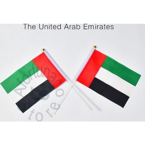 The United Arab Emirates 14*21cm flag Banner Hanging flag Home Decoration flag iraq flag