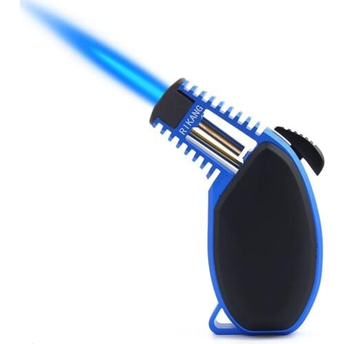 Portable Spray Gun Lighter Torch Jet Lighter For Cigar camping lighter turbo metal Windproof Safety Outdoor Kitchen supplies