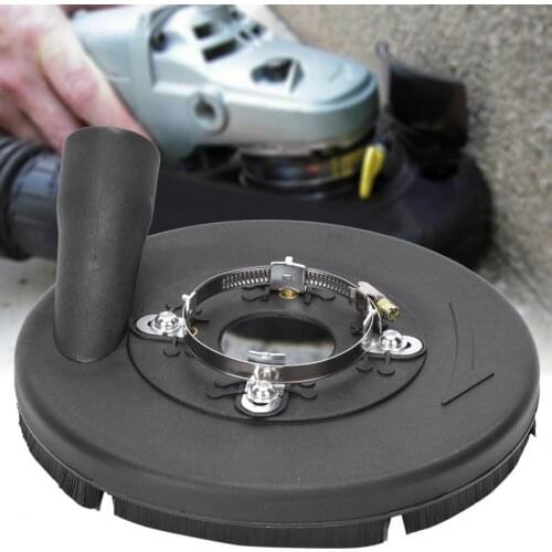 7in Dust Shroud Dry Grinding Dust Collector Shroud Cover Grinding Protective Cover For 180/230mm Angle Grinder Accessories