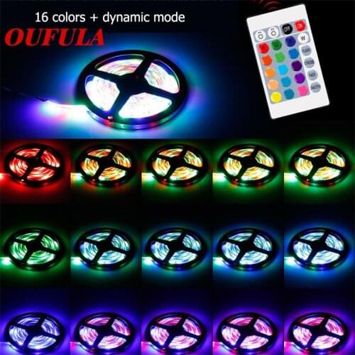 FAIRY L ED lamp with 16 colors RGB remote control waterproof USB color home decoration