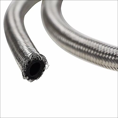10 AN 10 Universal fuel hose Oil hose Oil pipe fitting hose Kit Stainless Steel Braided hose