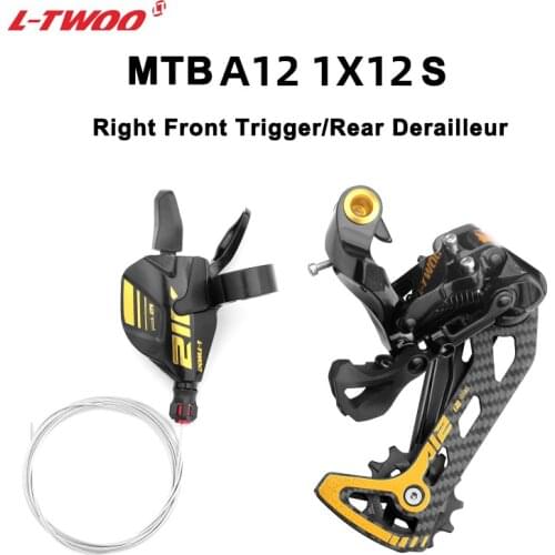 LTWOO A5 A7 AT AX 8S 9S 10S 11S 12S Trigger Shifter Lever Rear Derailleur for mtb bike parts Compatible with 52T Cassette
