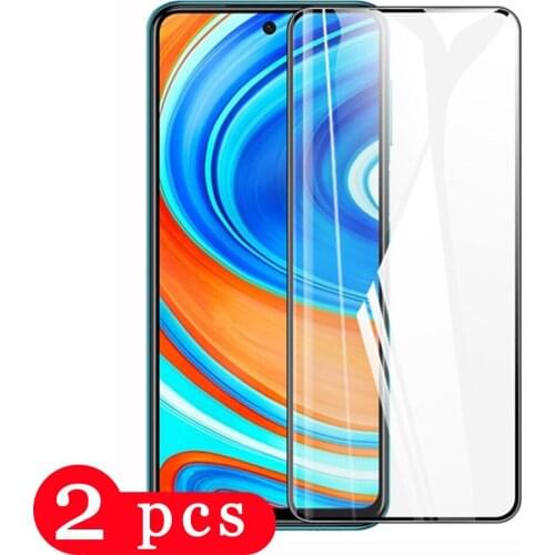 2Pcs full cover for xiaomi redmi 10X redmi 10X pro tempered glass protective film phone screen protector smartphone on the glass