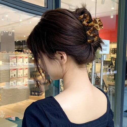 1Pc Korean Solid Hair Claws Elegant Acrylic Hair Clips Hairpins Barrette Headwear for Women Girls Hair Accessories Gifts