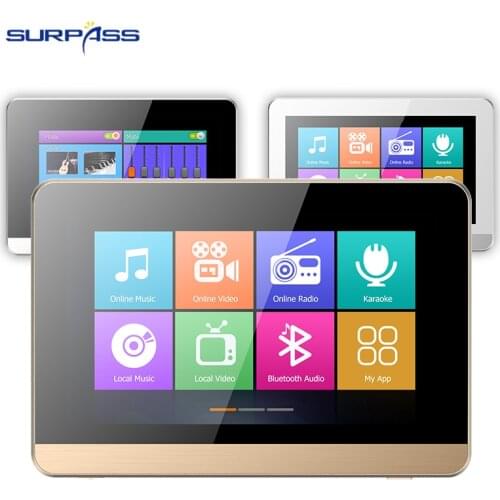 7'' Music Controller Home KTV System Touch Screen 7inch Home KTV Background Host Karaoke Music Controller