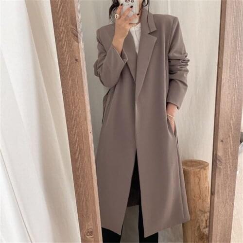 Alien Kitty Women's Long Trench Coats