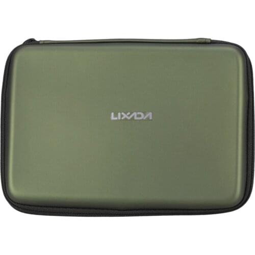 Lixada Fishing Tackle Box Fishing Accessories Padded Bite Alarm Storage Case Fishing Tool Protection Box for Pesca