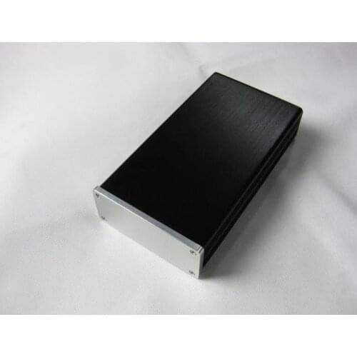 Size W116 H50 D210 Mini power amplifier chassis aluminum alloy small power amplifier amp chassis power supply chassis 1104B