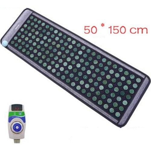 Jade beauty mattress single far-infrared heating therapy sweat evaporate germanium stone ms tomalin electric care pad