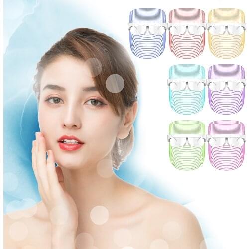 LED Light Therapy Face Mask Photon Instrument Anti-aging Acne Wrinkle Removal Skin Tighten Beatuy SPA Treatment