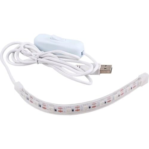 USB Plug & Switch LED Leak Detection Light for Saxophone Flute Instrumental