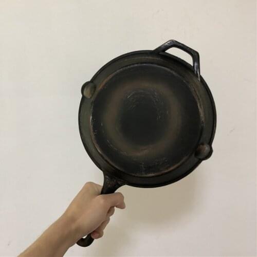 1:1 Game PUBG Saucepan Rust Old Playerunknowns Battlegrounds Surrounding Weapons PU Cosplay Props Model Figure 42cm