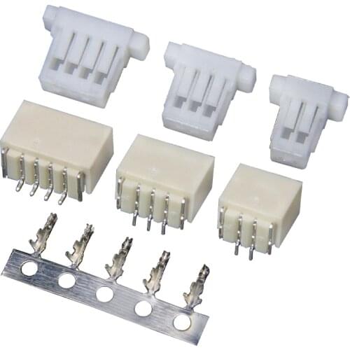 10set SH1.0 1.0mm Pitch Connector SMT Vertical / SMD Horizontal Type Socket+Housing+Terminals Sets 2P 3P 4P 5P 6P 7P 8P 10Pin
