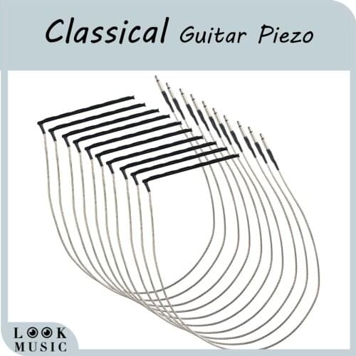 10PCS 6 String Classical Guitar Bridge Saddle Rod Piezo Pickup Piezo