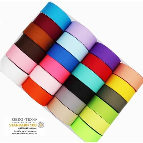 10 Yards/Lot Grosgrain RibbonFor DIY Hairbow Wedding Gift Packaging Cloth Accessories 3/8" 1" 1-1/2" Inch 6 25 38 MM