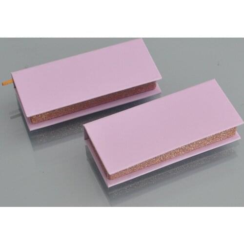 20pcs/pack Wholesale False Eyelash Packaging Box Lash Boxes custom logo faux cils Mink Lashes Package Case With Tray Bulk Vendor