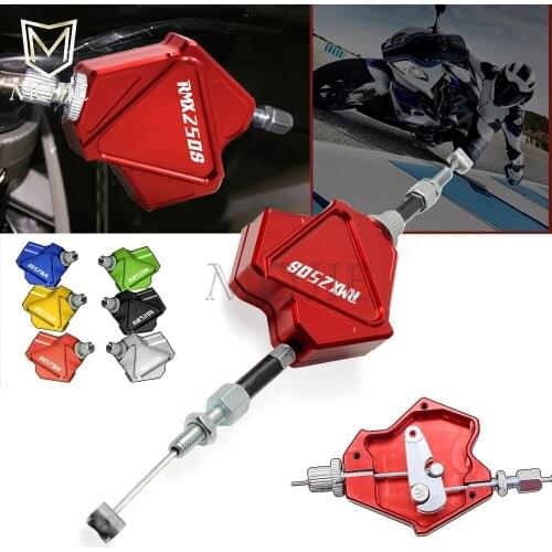 Motorcycle CNC Aluminum Stunt Clutch Lever Easy Pull Cable System For SUZUKI RMX250S RMX 250S 250 RMX250 S 1993-1996 1994 1995