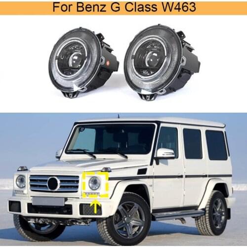 W463 LED Head Lamp Light for Mercedes-Benz G Class W463 G500 G550 G55 G63 AMG 2004 - 2018 LED Headlights New Style