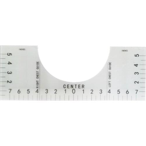 10" x 6" T-Shirt alignment Tool - Ruler - Centering Tool