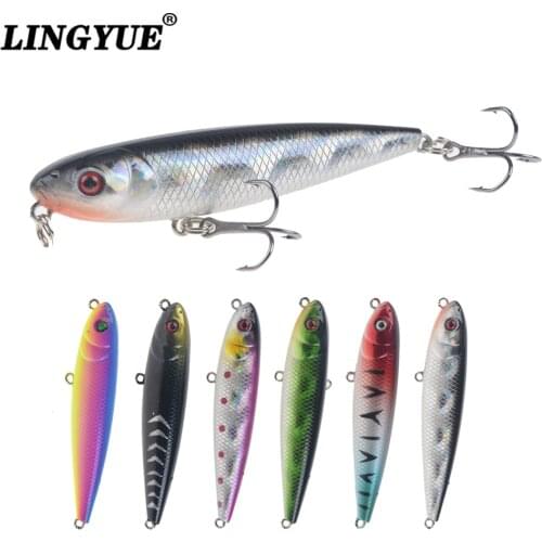 Fake Artificial Bait Laser Top Water Wobbler For Trolling Swimbait Hard Lures Floating Pencil Saltwater Crankbait Fishing