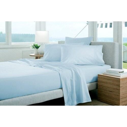 N Pieces Set Fitted Sheet Duvet Cover Pillowcases 800 TC 100% Egyptian Cotton King Size Blue Silvery Pink Colors Customize