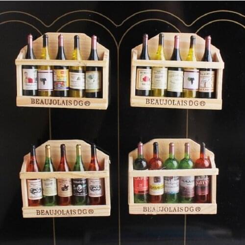 LUDEOU Wooden Fridge Magnets