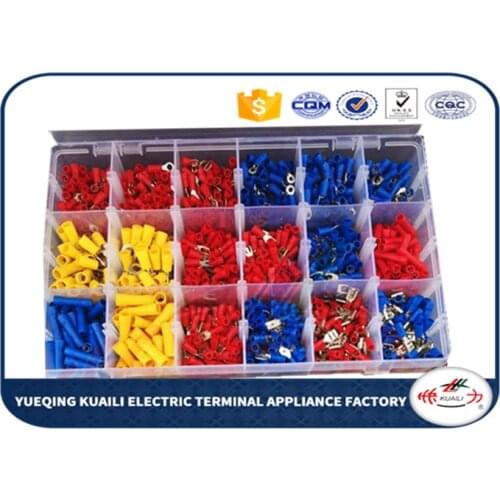 1200pcs Insulated Terminal Assortment Kit Electrical Terminals