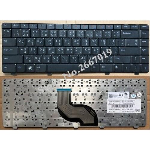 TI New Replace laptop keyboard For DELL N4010 N4020 M4010R N4030 N5020 N5030 M5030 M4010