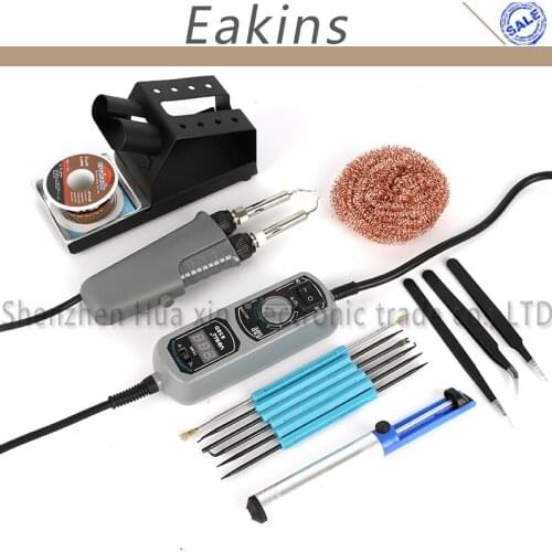 Orginal YIHUA 938D Electric Tweezers IC Soldering Station Portable Hot Tweezers For BGA SMD Repairing 220V EU Plug