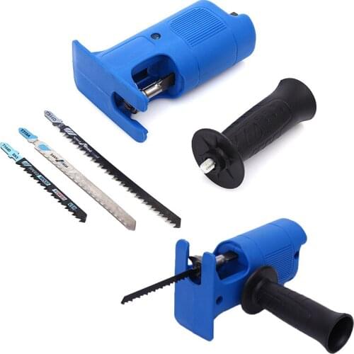Reciprocating Saw Attachment Adapter Change Electric Drill Into Reciprocating Saw for Wood Metal Cutting Hand Tool