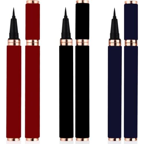 Professional Waterproof Liquid Eyeliner Black Long-lasting Eye Liner Pen Pencil Makeup Cosmetics Tools Custom Private Label
