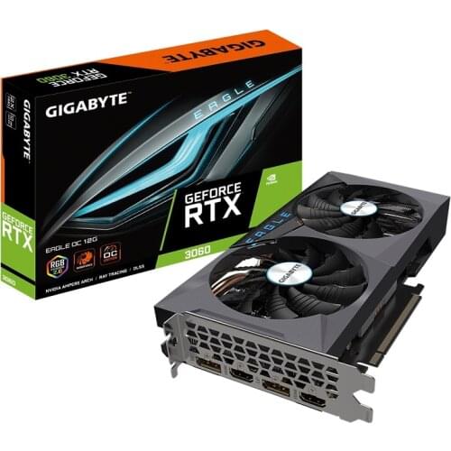 Brand New For Nvidia RTX 3060 For Desktop Gaming JS Future RTX 3060 12GB GPU CARD