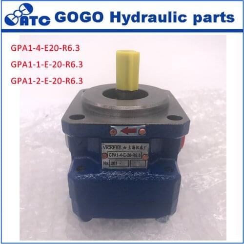 Internal hydraulic gear pump GPA1-4-E20-R6.3 , GPA1-1-E-20-R6.3 , GPA1-2-E-20-R6.3