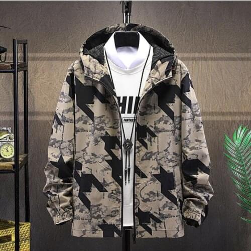 Yizlo Mens Camouflage Hoodies
